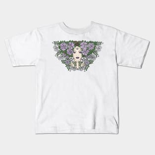 Magic Garden Goddess Kids T-Shirt